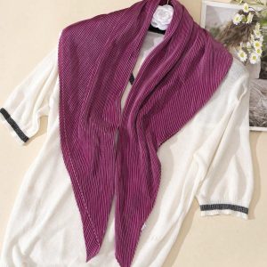 Purple Solid Scarf Headband